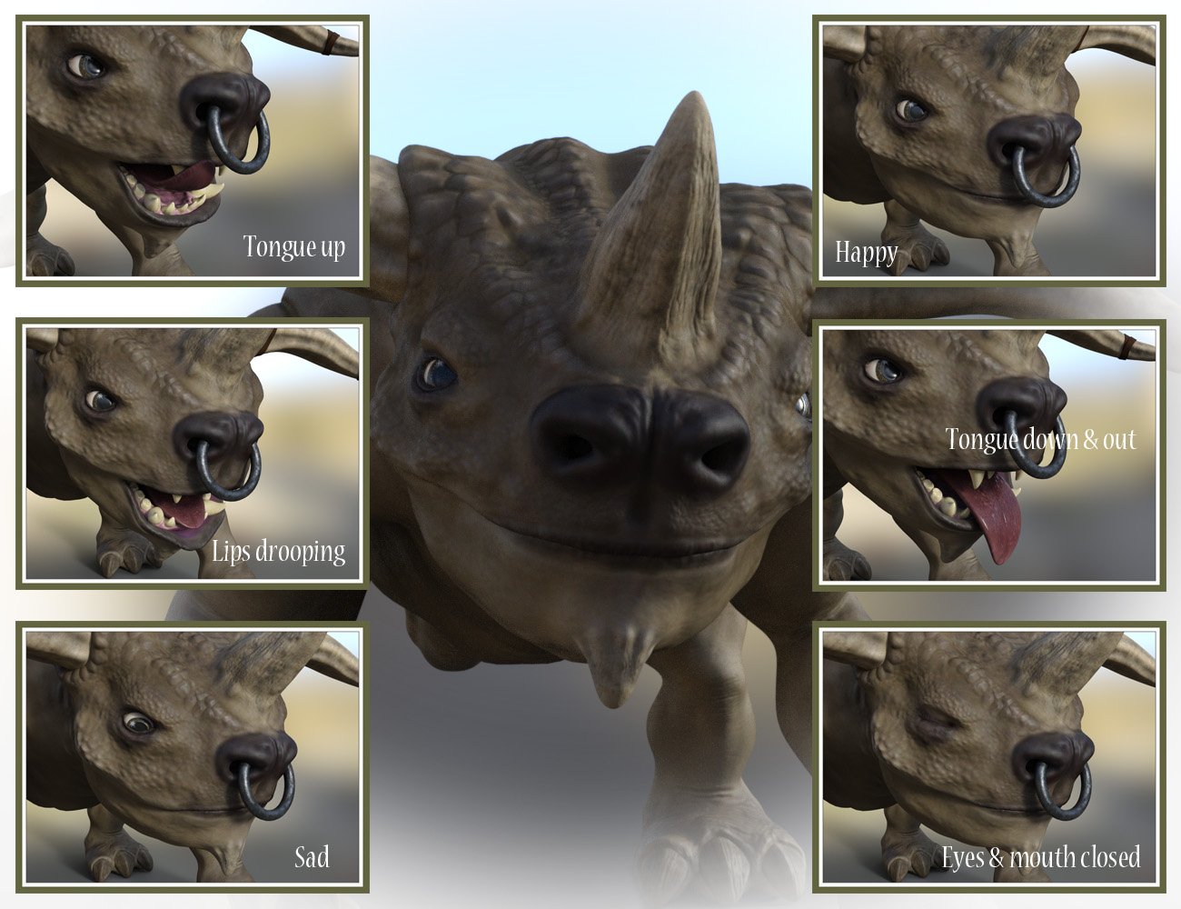 Dimurak Toon Bull Monster Dimurak Toon Bull Monster by: Wicked Creations, 3D Models by Daz 3D