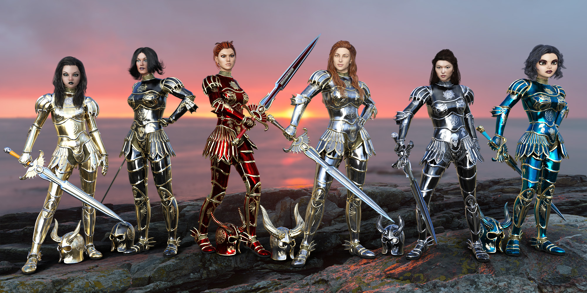 Demon Armor for Genesis 3 Female(s) by: midnight_stories, 3D Models by Daz 3D