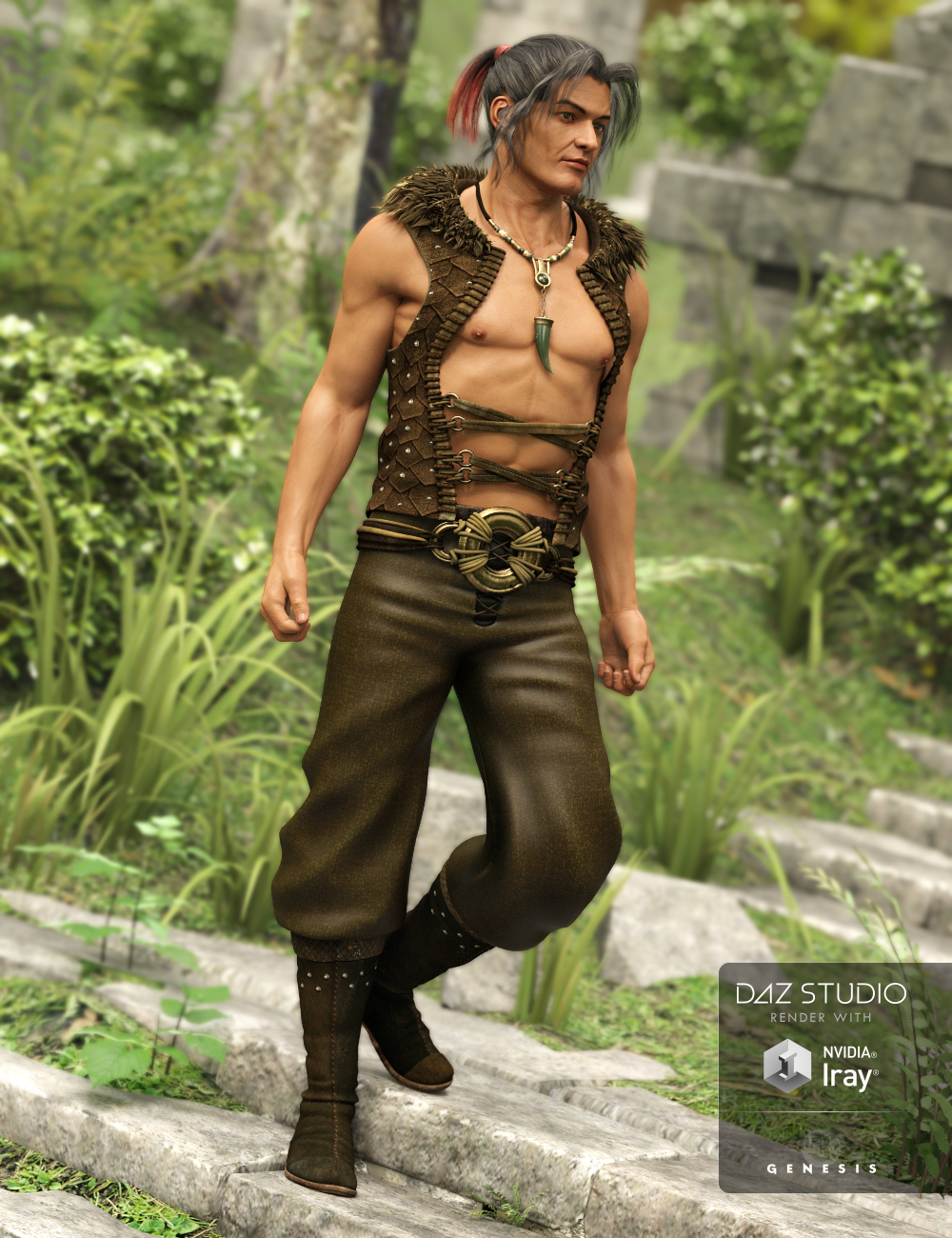 Havoc Outfit for Genesis 3 Male(s) by: Anna BenjaminMada, 3D Models by Daz 3D