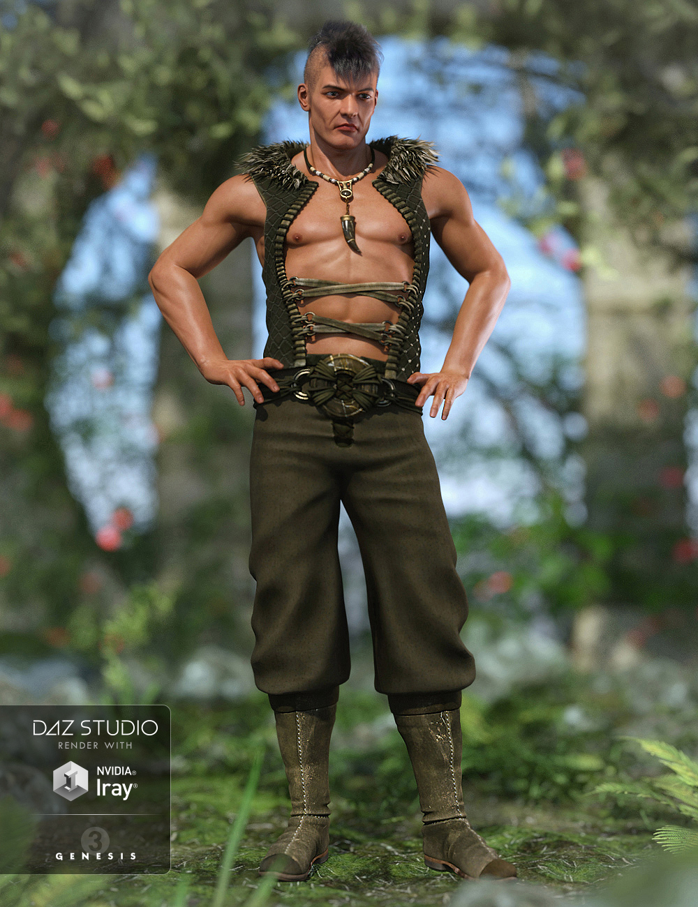 Havoc Outfit Textures by: Anna Benjamin, 3D Models by Daz 3D