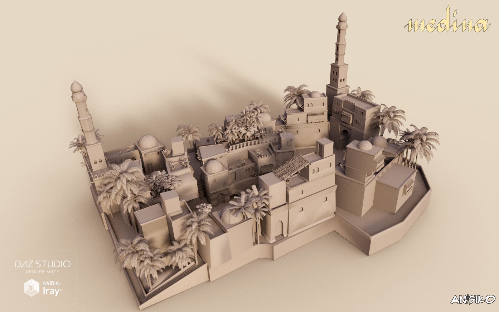 Medina Medina by: Ansiko, 3D Models by Daz 3D