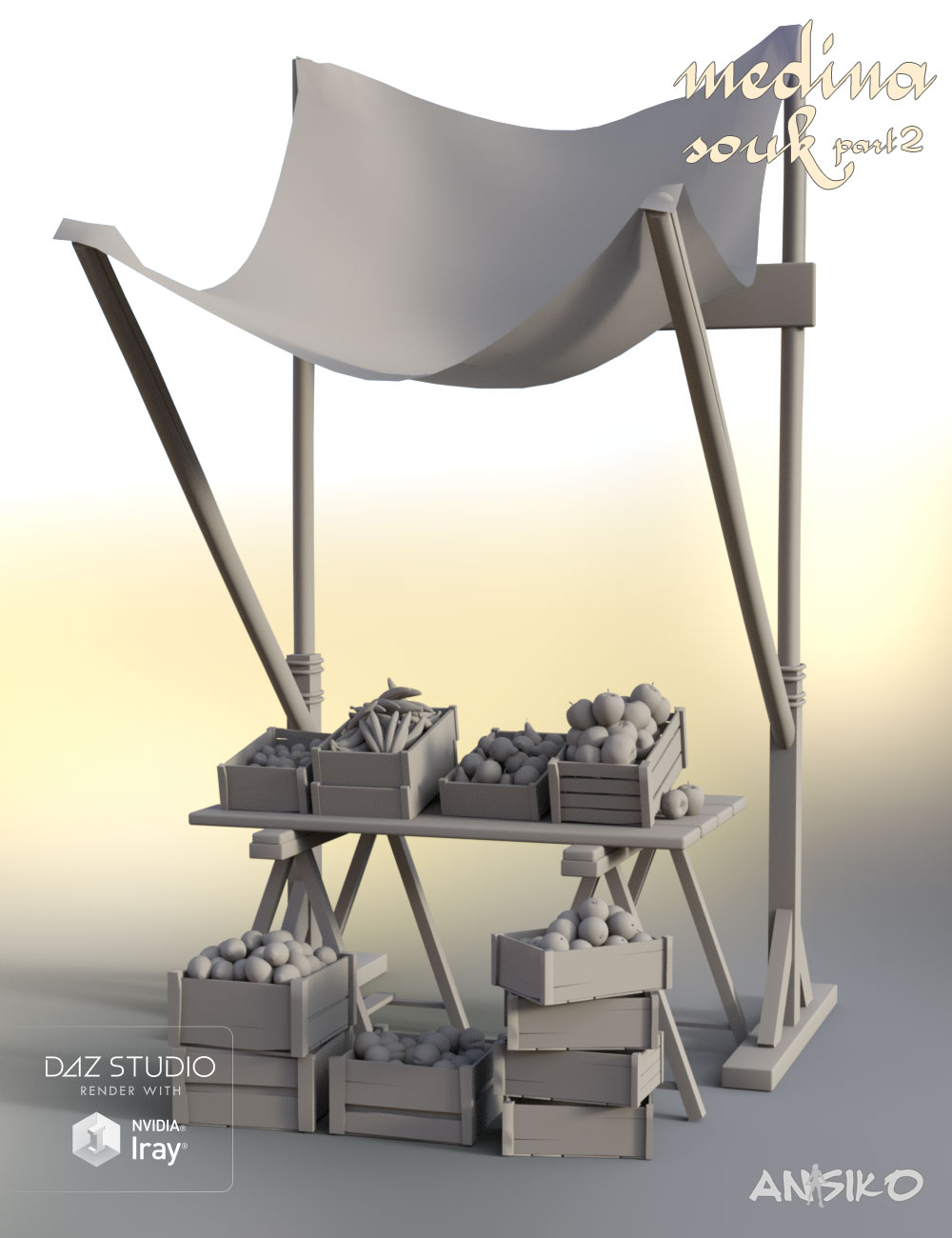Medina Souk 1 by: Ansiko, 3D Models by Daz 3D