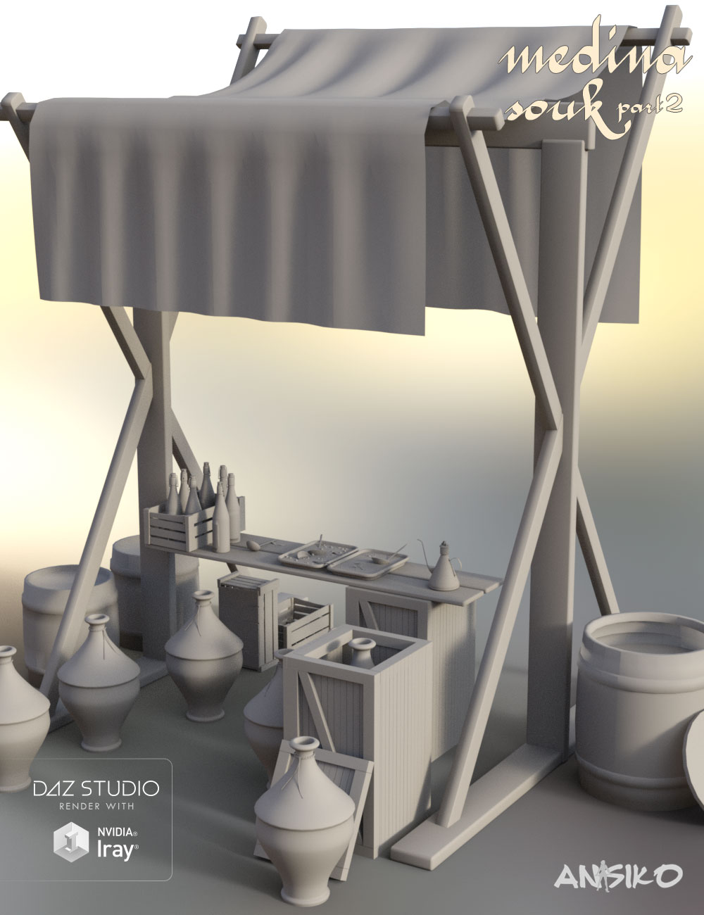 Medina Souk 2 by: Ansiko, 3D Models by Daz 3D