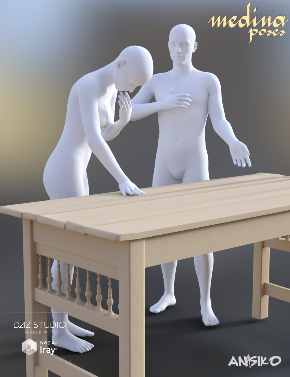 Medina Poses Medina Poses by: Ansiko, 3D Models by Daz 3D