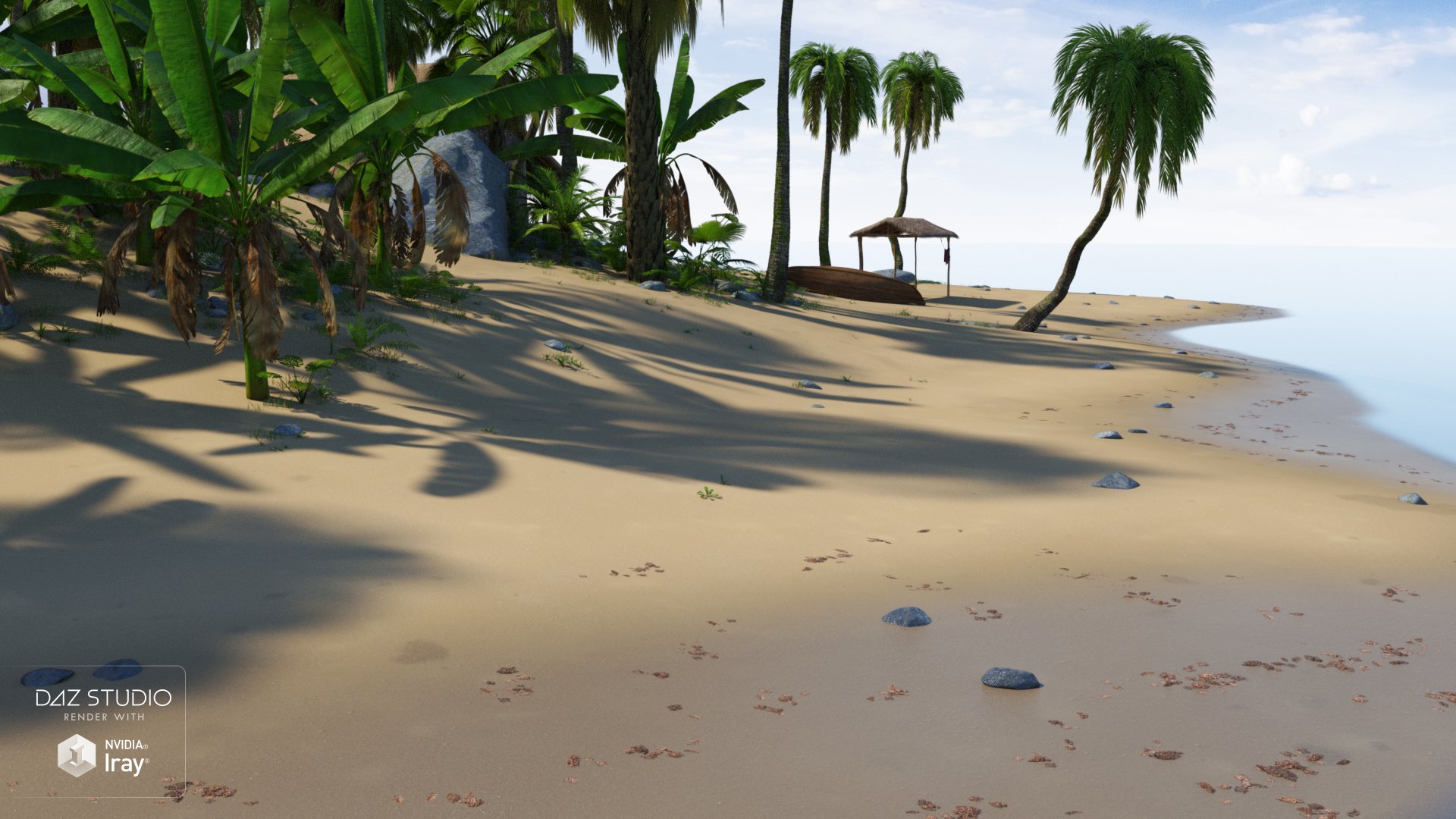 Secluded Island Secluded Island by: Andrey Pestryakov, 3D Models by Daz 3D