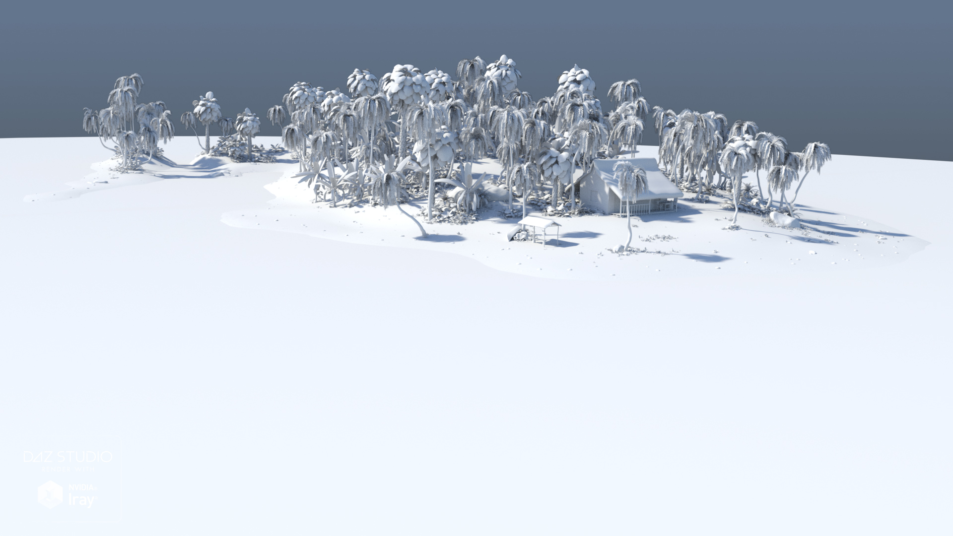 Secluded Island Secluded Island by: Andrey Pestryakov, 3D Models by Daz 3D
