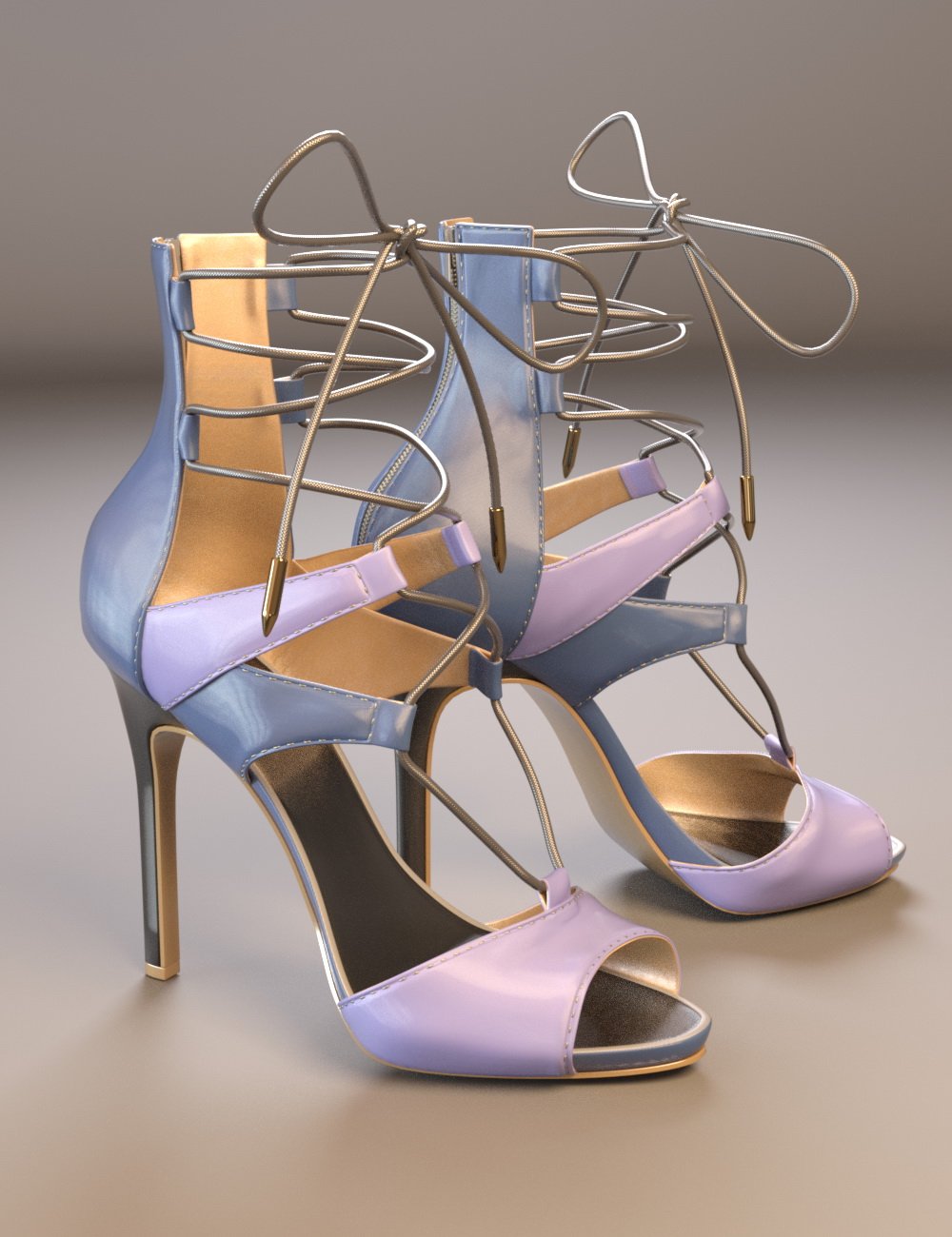 Lace Up Heels for Genesis 3 Female(s) Lace Up Heels for Genesis 3 Female(s) by: chungdan, 3D Models by Daz 3D