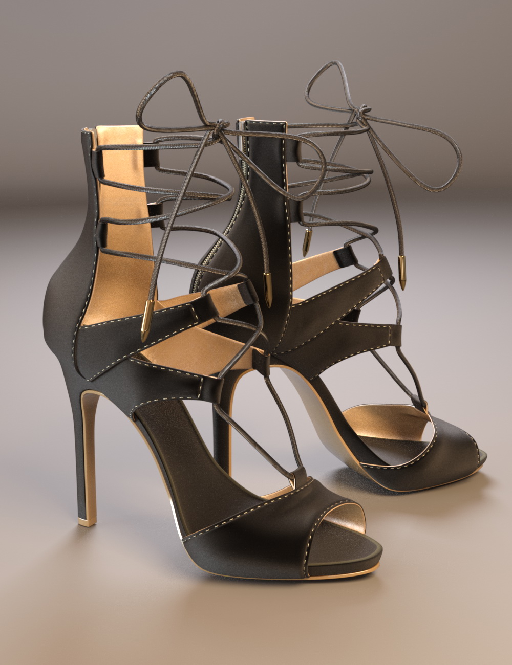 Lace Up Heels for Genesis 3 Female(s) Lace Up Heels for Genesis 3 Female(s) by: chungdan, 3D Models by Daz 3D