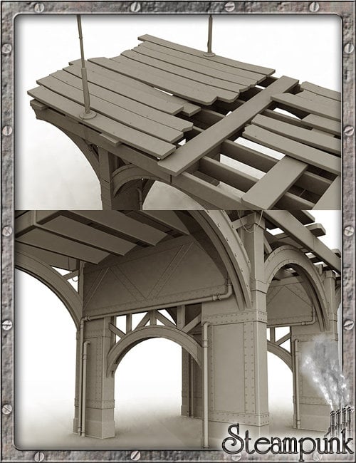 Under the Bridge by: , 3D Models by Daz 3D