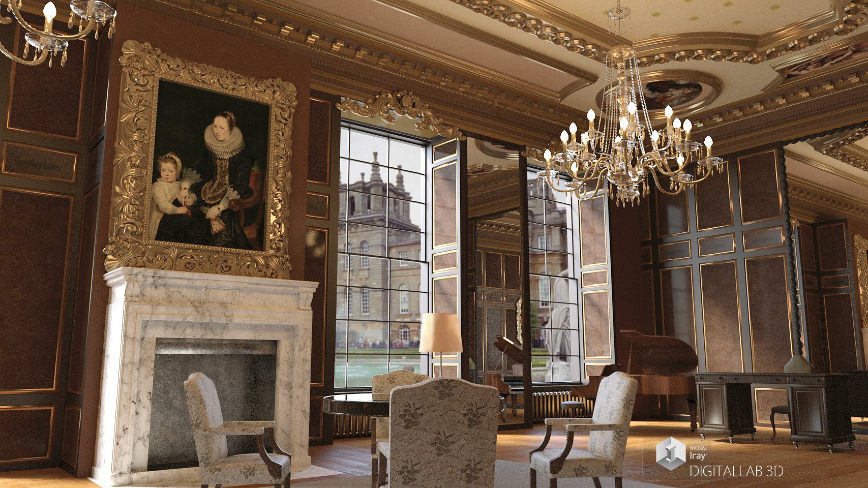 Royal Palace Royal Palace by: Digitallab3D, 3D Models by Daz 3D