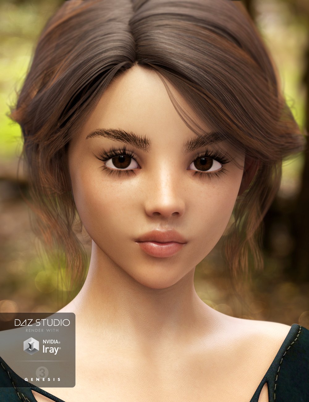 Sage for Genesis 3 Female by: Thorne, 3D Models by Daz 3D