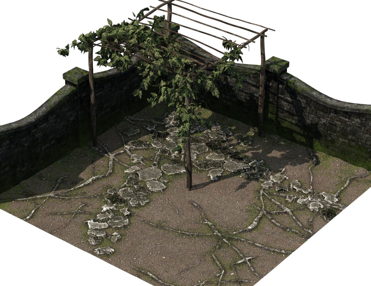 Old Gardener Nook Old Gardener Nook by: vikike176, 3D Models by Daz 3D