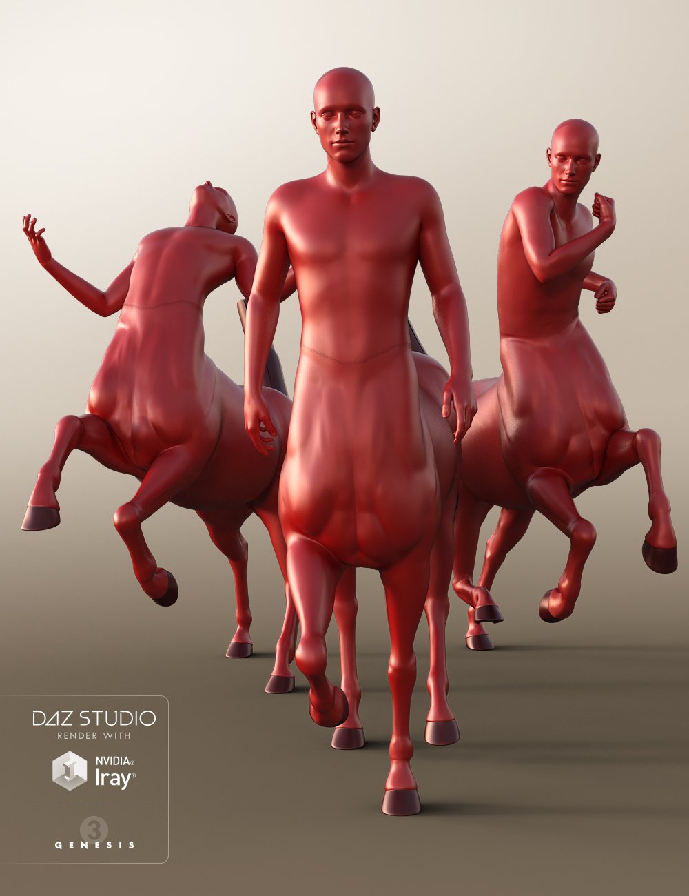 Inner Beast Poses for Centaur 7 Male by: Devon, 3D Models by Daz 3D