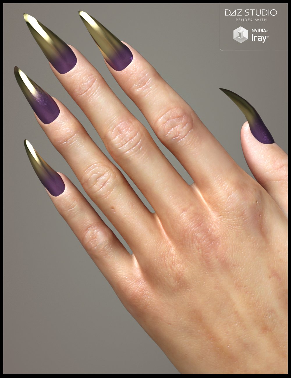 Nail System for Genesis 3 and 8 Female(s) Nail System for Genesis 3 and 8 Female(s) by: Nikisatez, 3D Models by Daz 3D