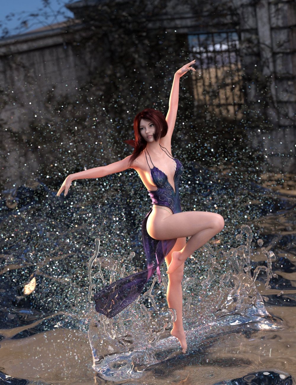 SY Super Splash Pack Iray by: Sickleyield, 3D Models by Daz 3D
