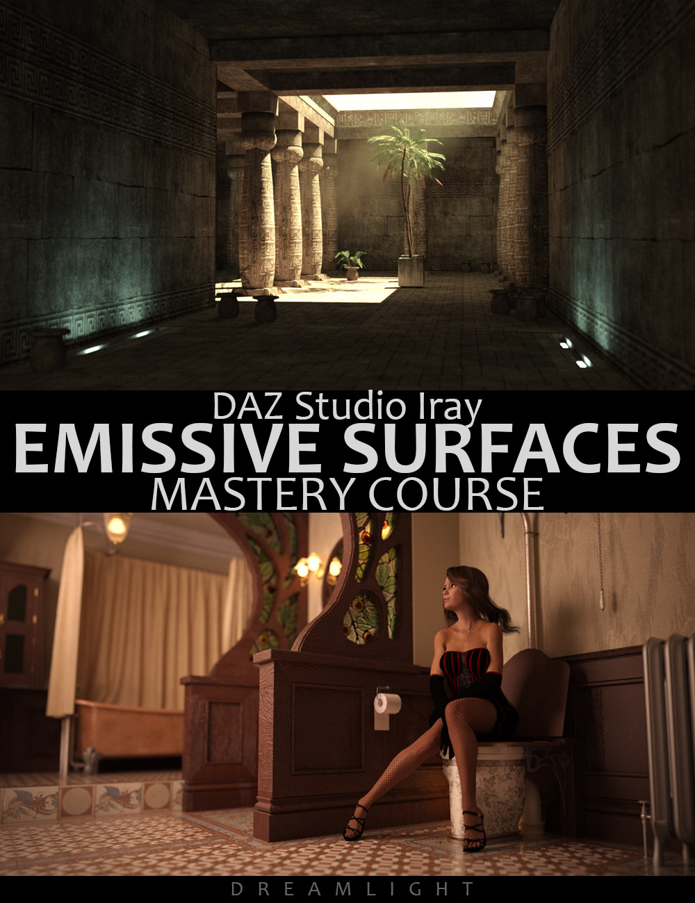 DS Iray Emissive Surfaces Mastery Course by: Dreamlight, 3D Models by Daz 3D