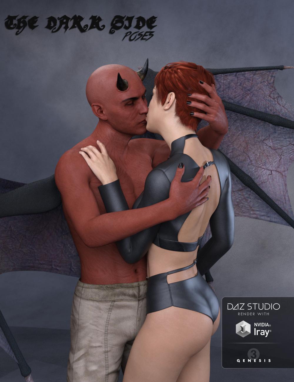 The Dark Side Poses The Dark Side Poses by: Muscleman, 3D Models by Daz 3D