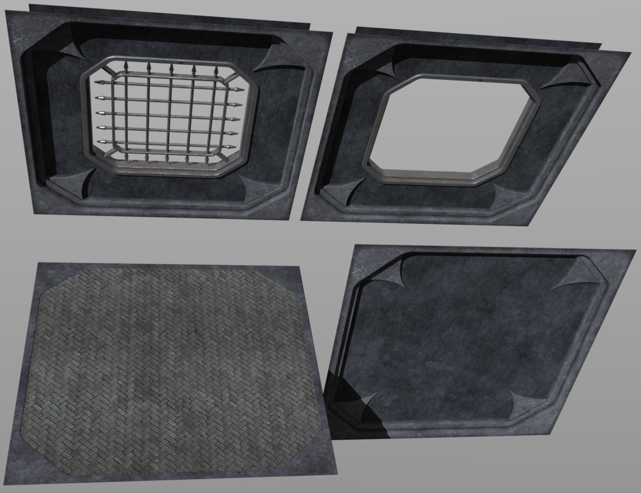 Silverthorn Fortress Modular Interior Kit Silverthorn Fortress Modular Interior Kit by: Nightshift3D, 3D Models by Daz 3D