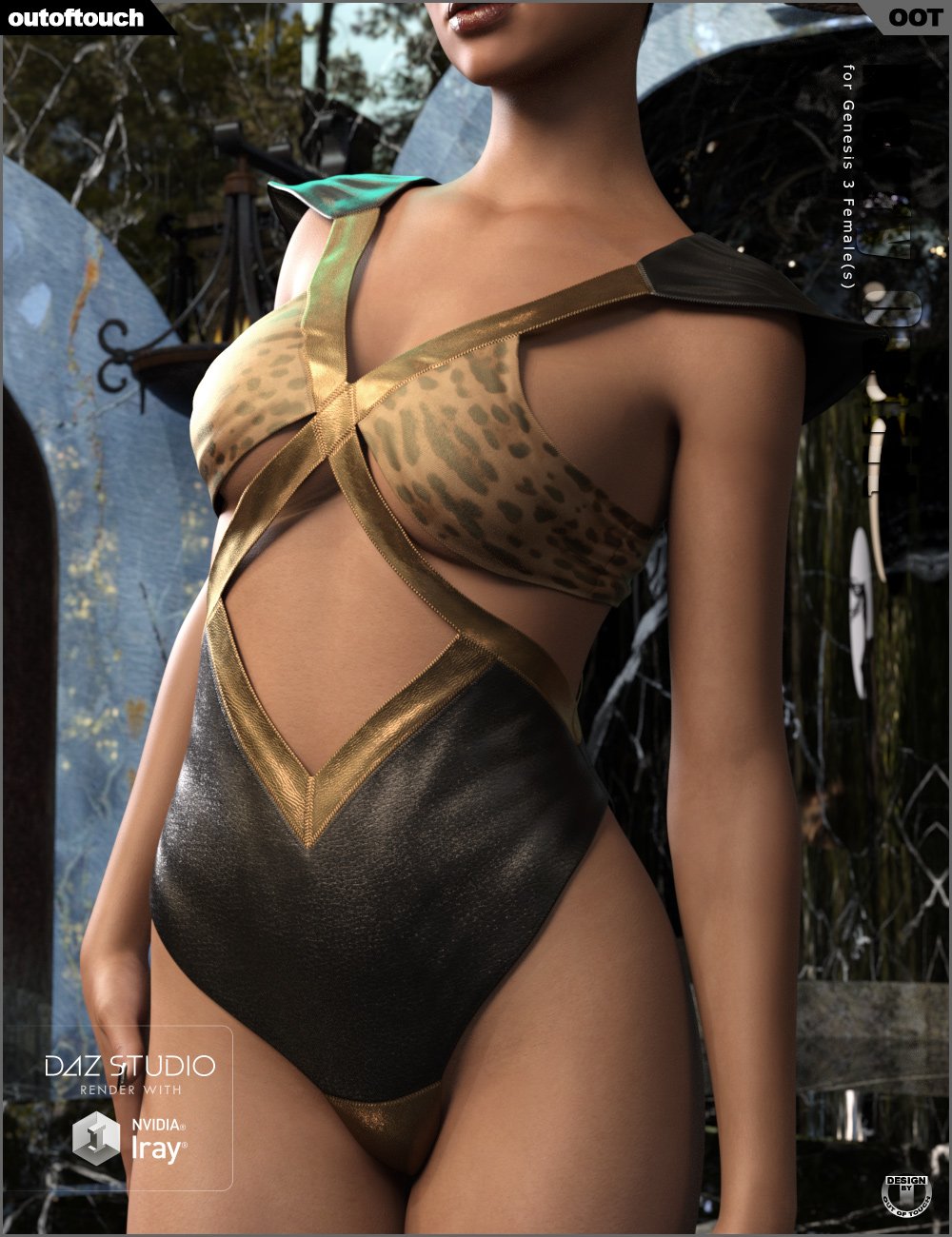 Kerry Outfit for Genesis 3 Female(s) Kerry Outfit for Genesis 3 Female(s) by: outoftouch, 3D Models by Daz 3D