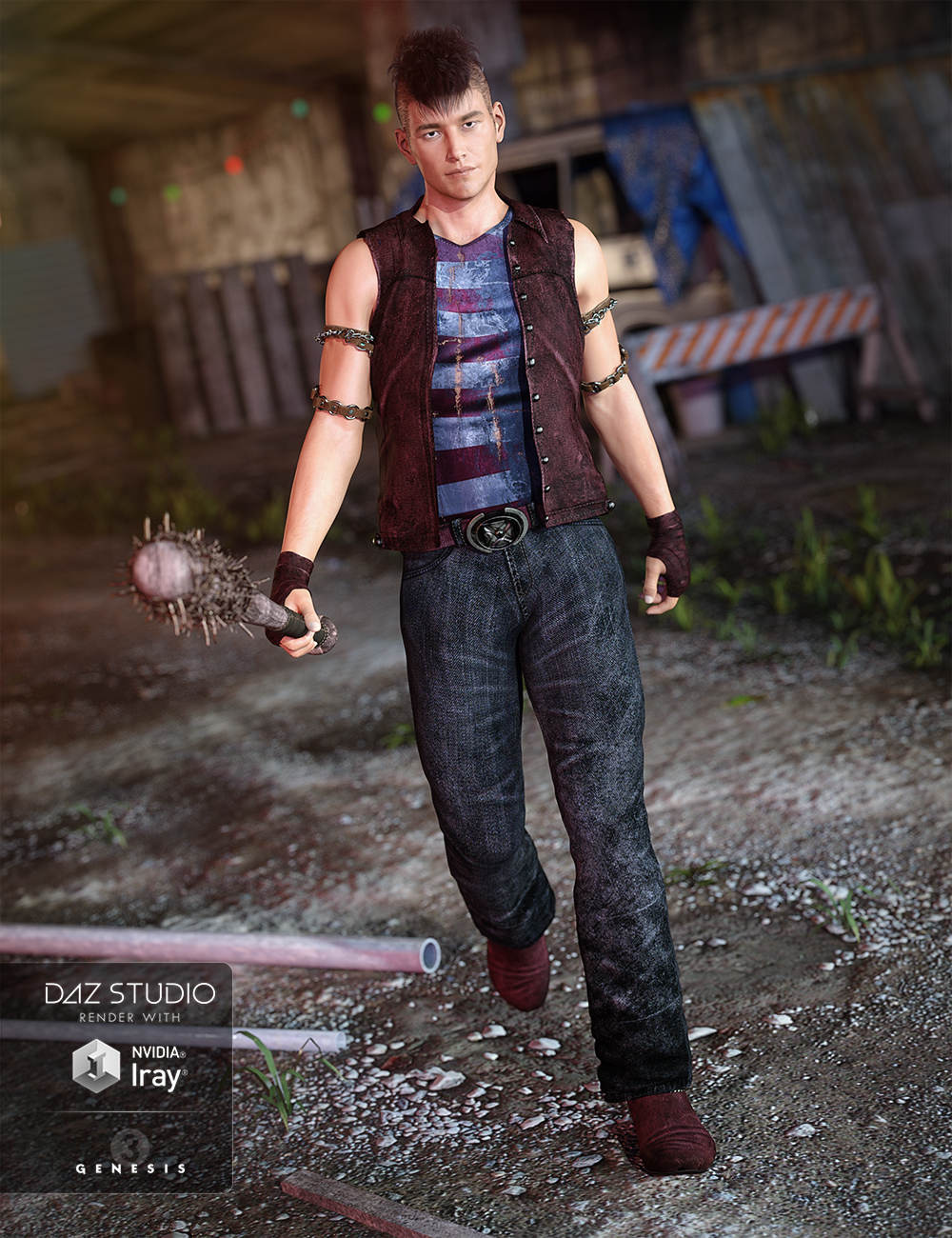 Ugly Dave Outfit Textures Ugly Dave Outfit Textures by: Lilflame, 3D Models by Daz 3D