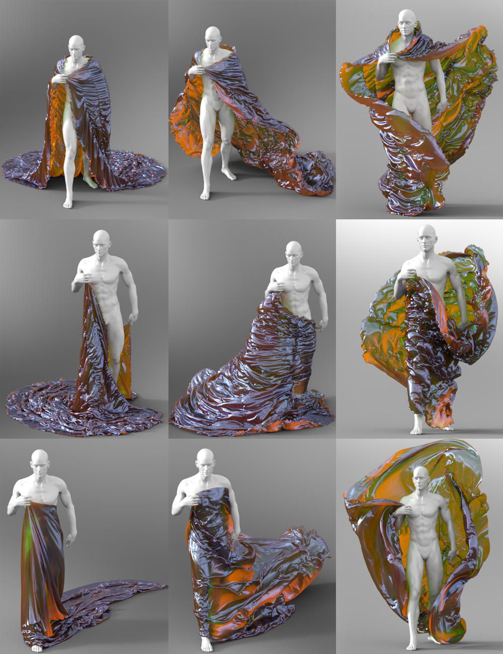 Shiny SheetZ Genesis 3 Male(s) Shiny SheetZ Genesis 3 Male(s) by: Jepe, 3D Models by Daz 3D