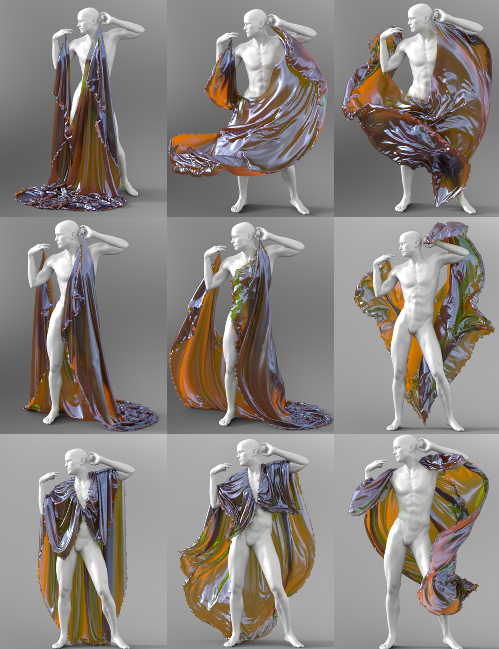 Shiny SheetZ Genesis 3 Male(s) Shiny SheetZ Genesis 3 Male(s) by: Jepe, 3D Models by Daz 3D