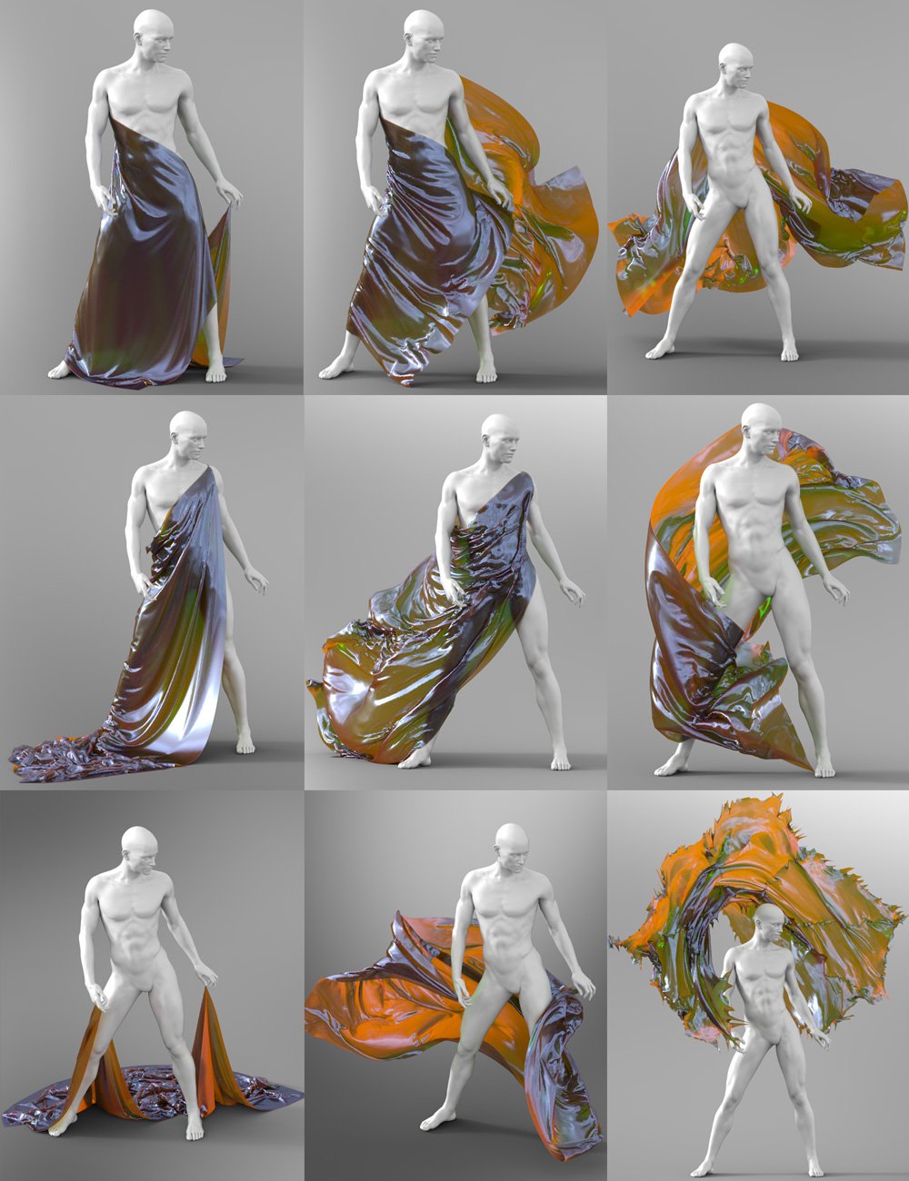Shiny SheetZ Genesis 3 Male(s) Shiny SheetZ Genesis 3 Male(s) by: Jepe, 3D Models by Daz 3D