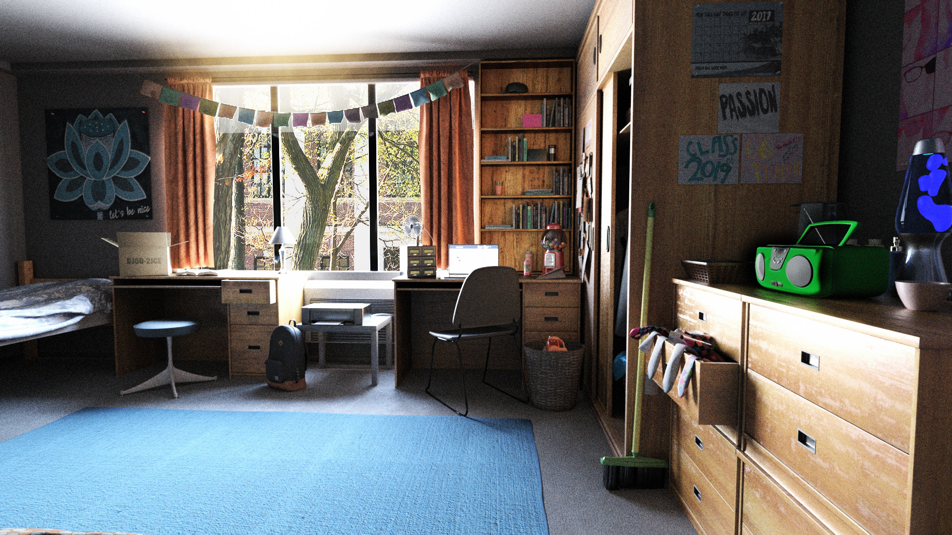 i13 Dorm Interior i13 Dorm Interior by: ironman13, 3D Models by Daz 3D