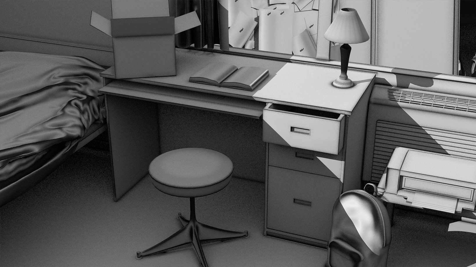 i13 Dorm Interior i13 Dorm Interior by: ironman13, 3D Models by Daz 3D