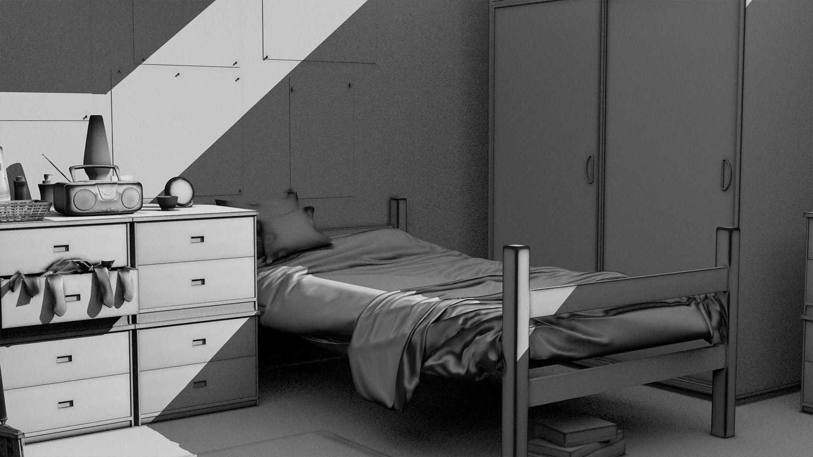 i13 Dorm Interior i13 Dorm Interior by: ironman13, 3D Models by Daz 3D