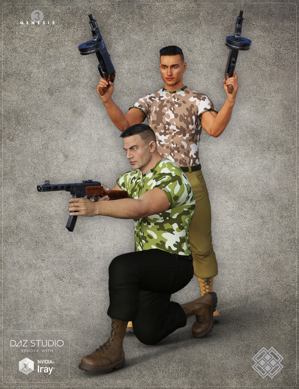 Russian Weapon for Genesis 3 Male(s) Russian Weapon for Genesis 3 Male(s) by: Velemudr, 3D Models by Daz 3D