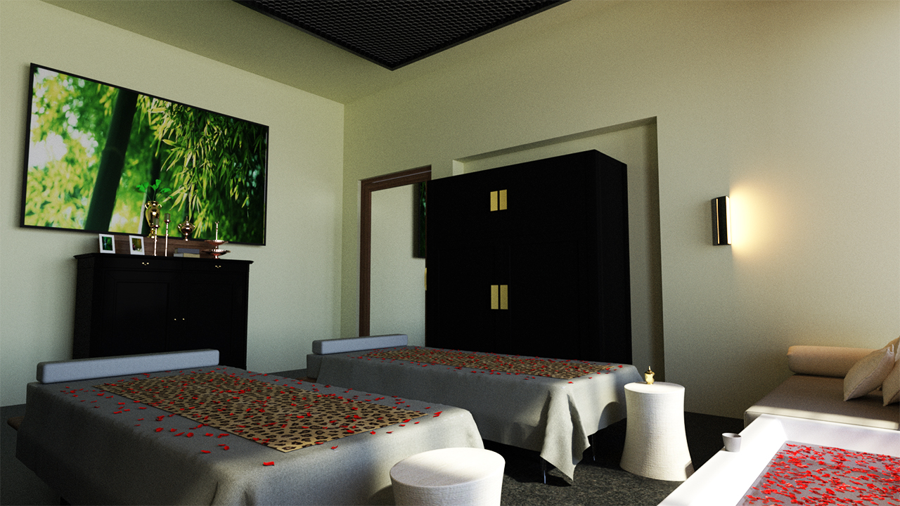 Spa and Massage Room by: Tesla3dCorp, 3D Models by Daz 3D
