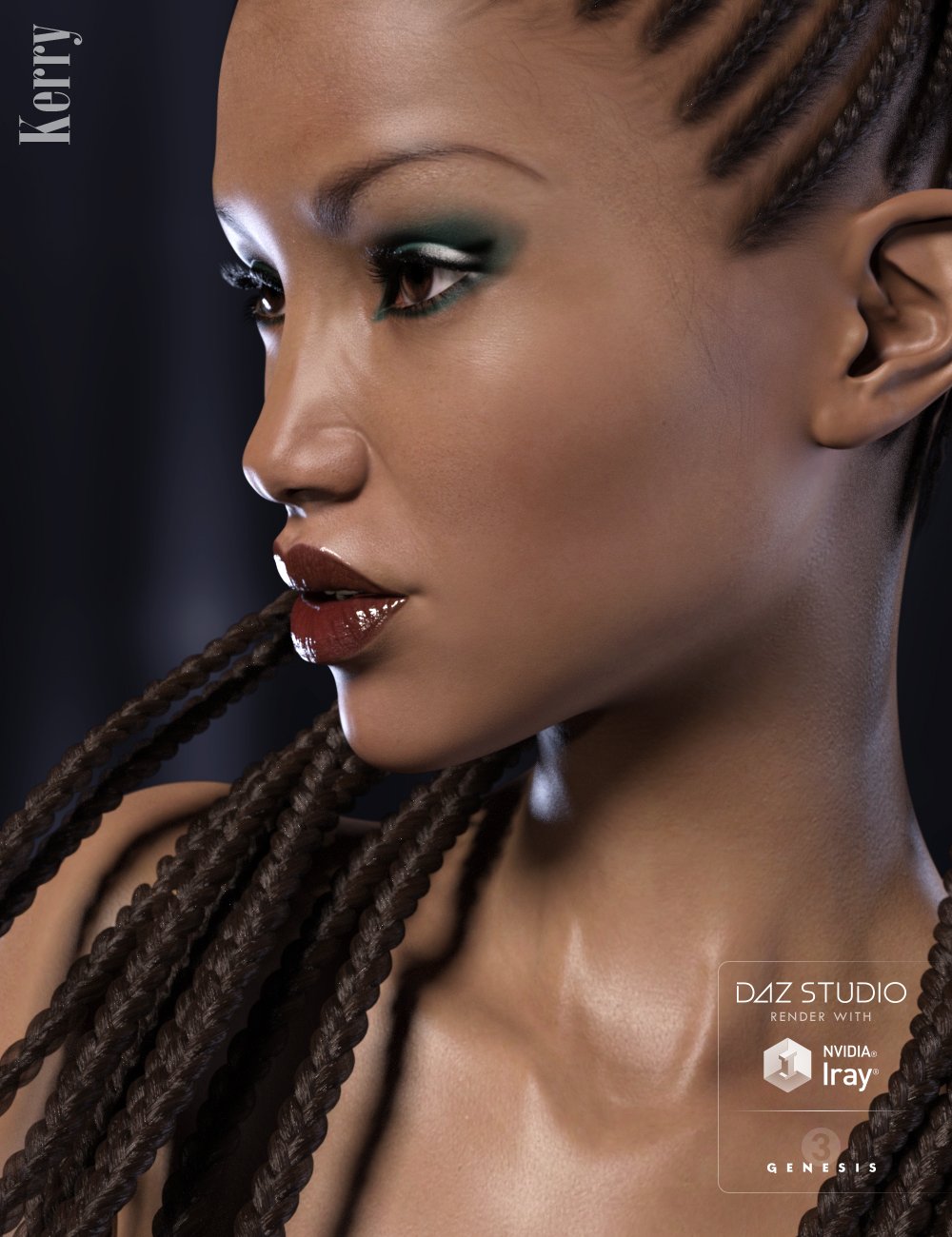 Kerry HD for Victoria 7 by: Raiya, 3D Models by Daz 3D