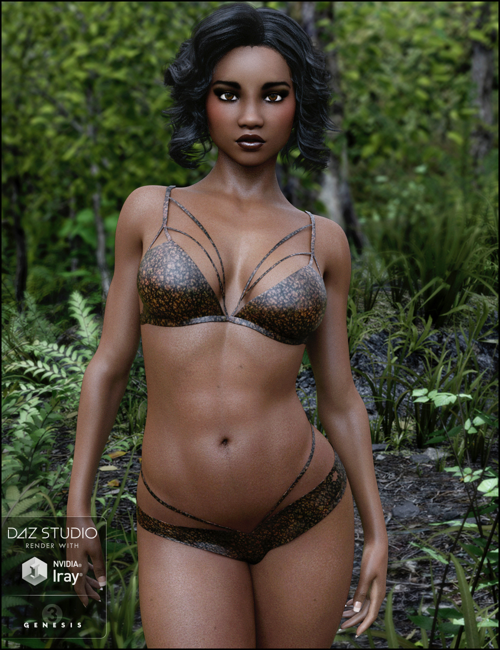 Makemba for Centaur 7 and Genesis 3 Female by: DemonicaEviliusJessaii, 3D Models by Daz 3D