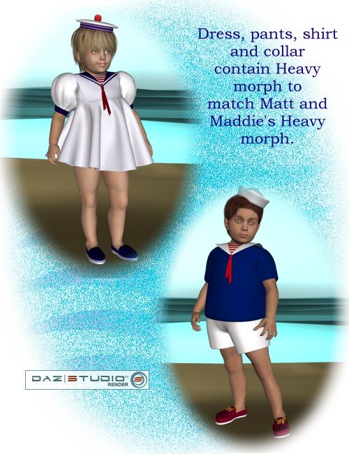 Matt & Maddie Ahoy! by: PickersAngel, 3D Models by Daz 3D