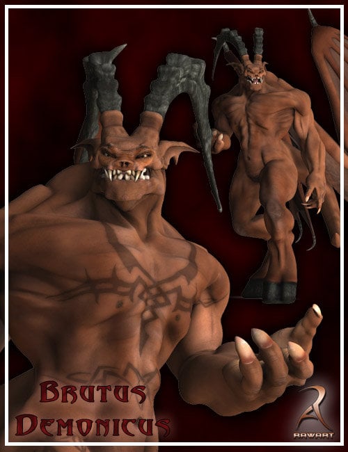 Brutus Demonicus by: RawArt, 3D Models by Daz 3D