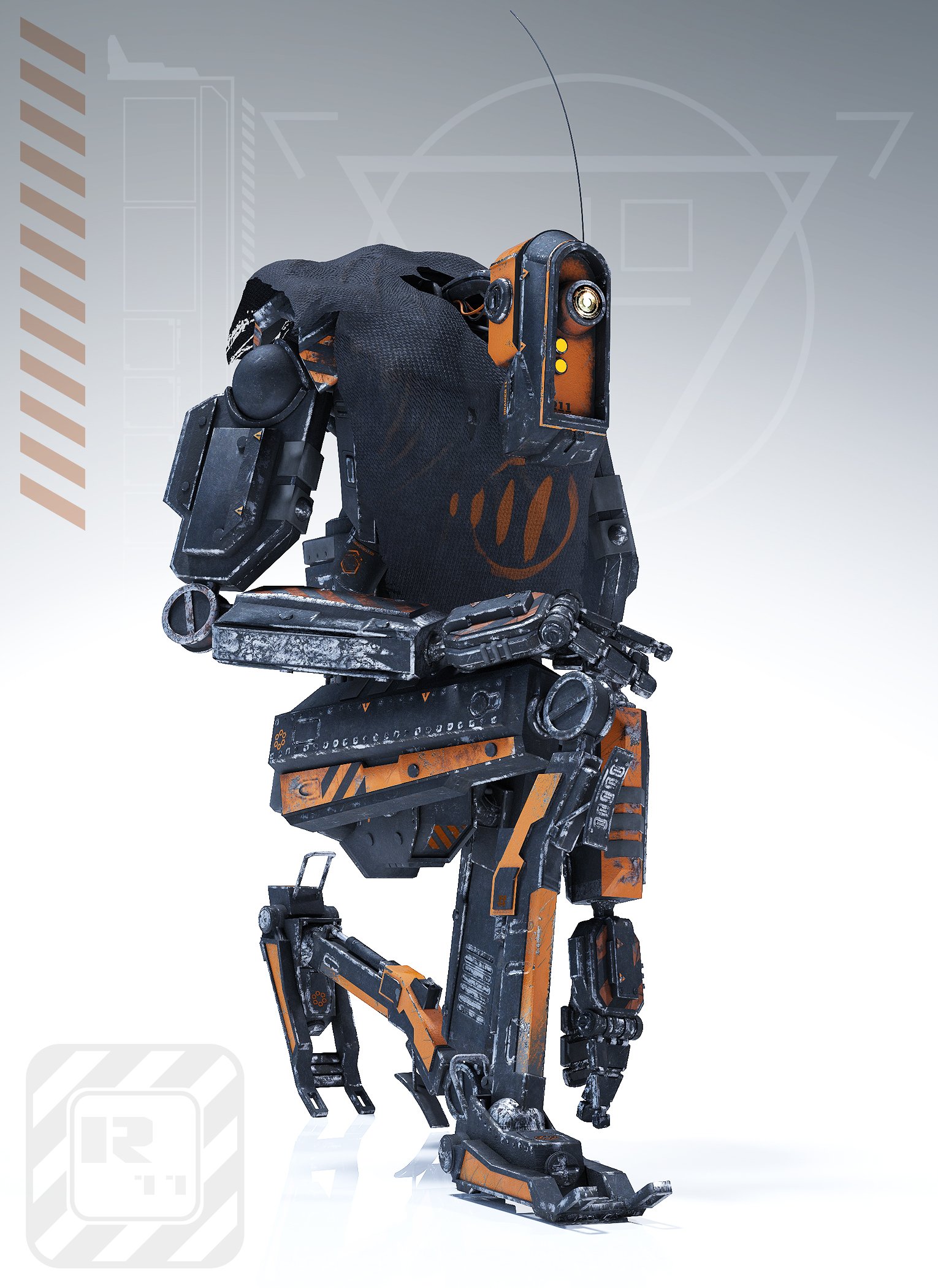 Roamer Bot by: The AntFarm, 3D Models by Daz 3D
