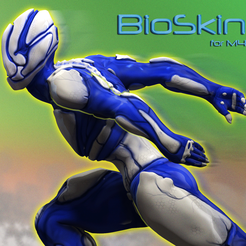 BioSkin for M4 by: DarksealDigi-Mig, 3D Models by Daz 3D