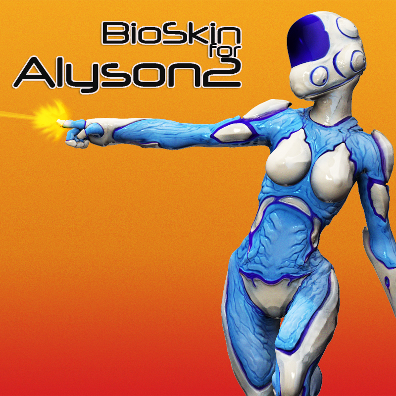 BioSkin for Alyson 2 by: DarksealDigi-Mig, 3D Models by Daz 3D