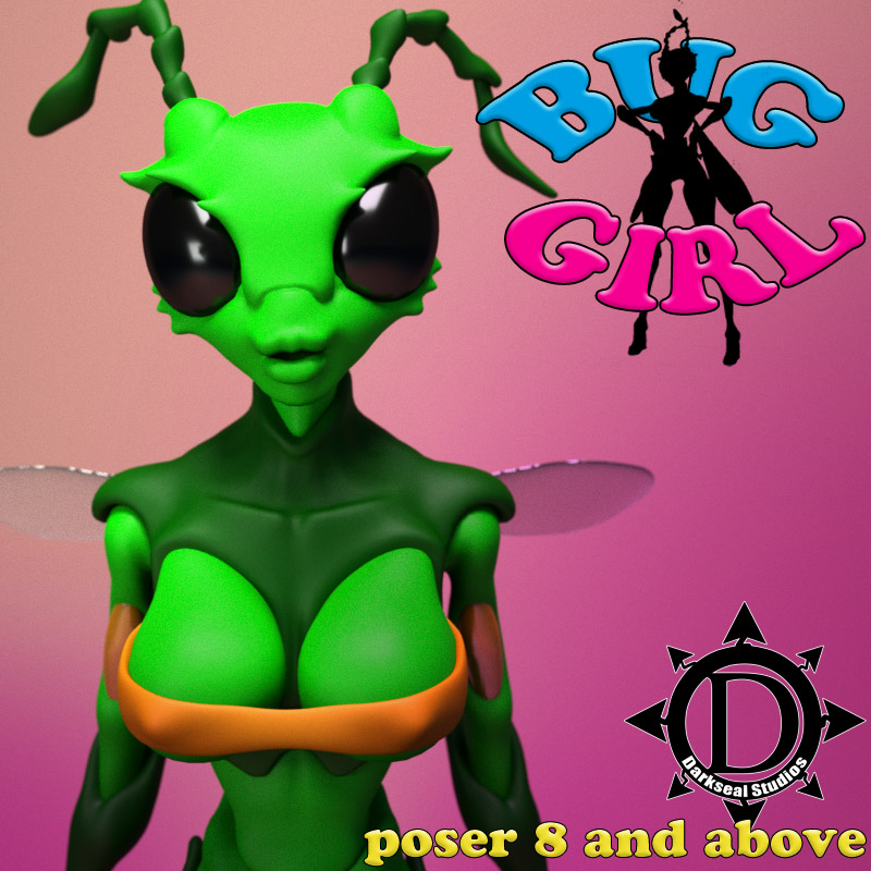 BugGirl BugGirl by: DarksealDigi-Mig, 3D Models by Daz 3D