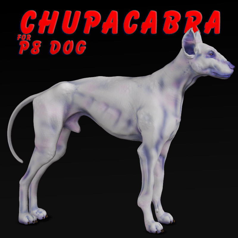 ChupacabraP8Dog by: DarksealDigi-Mig, 3D Models by Daz 3D