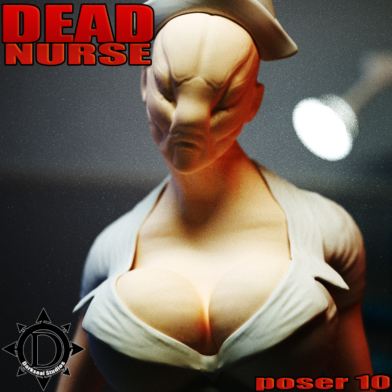 Dead Nurse by: DarksealDigi-Mig, 3D Models by Daz 3D