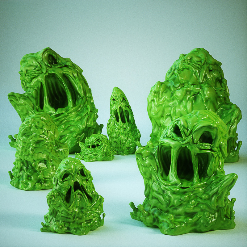 Evil Slime by: DarksealDigi-Mig, 3D Models by Daz 3D