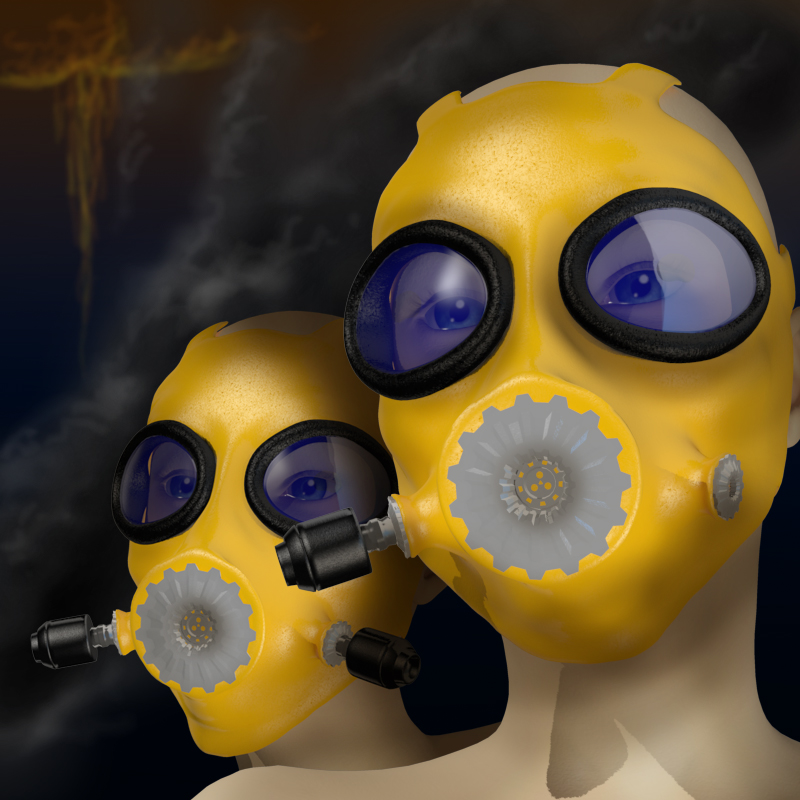 Gas Mask by: DarksealDigi-Mig, 3D Models by Daz 3D