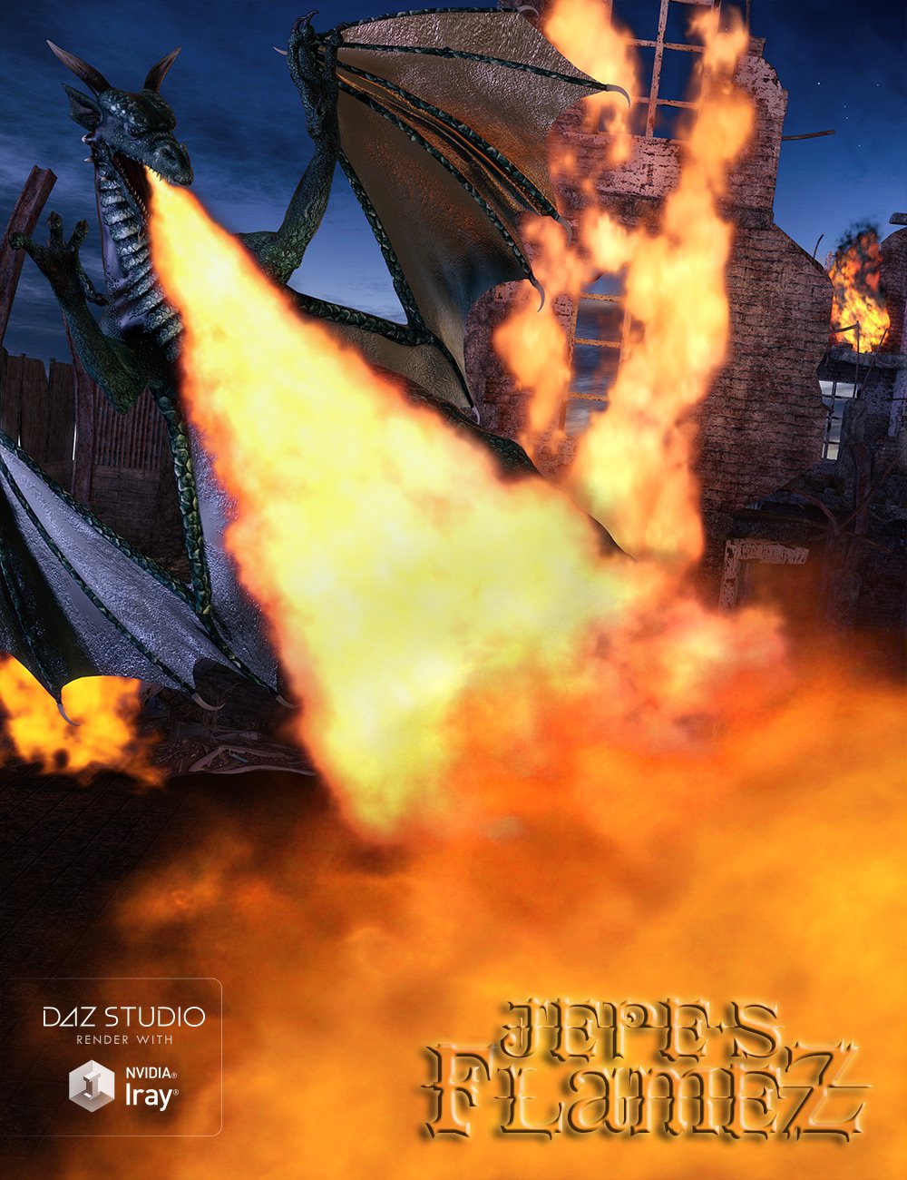 Jepe's FlameZ by: Jepe, 3D Models by Daz 3D