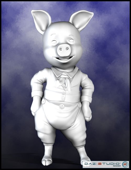 The 3 Little Pigs The 3 Little Pigs by: 3D Universe, 3D Models by Daz 3D