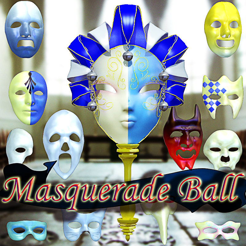 Masquerade Ball by: DarksealDigi-Mig, 3D Models by Daz 3D
