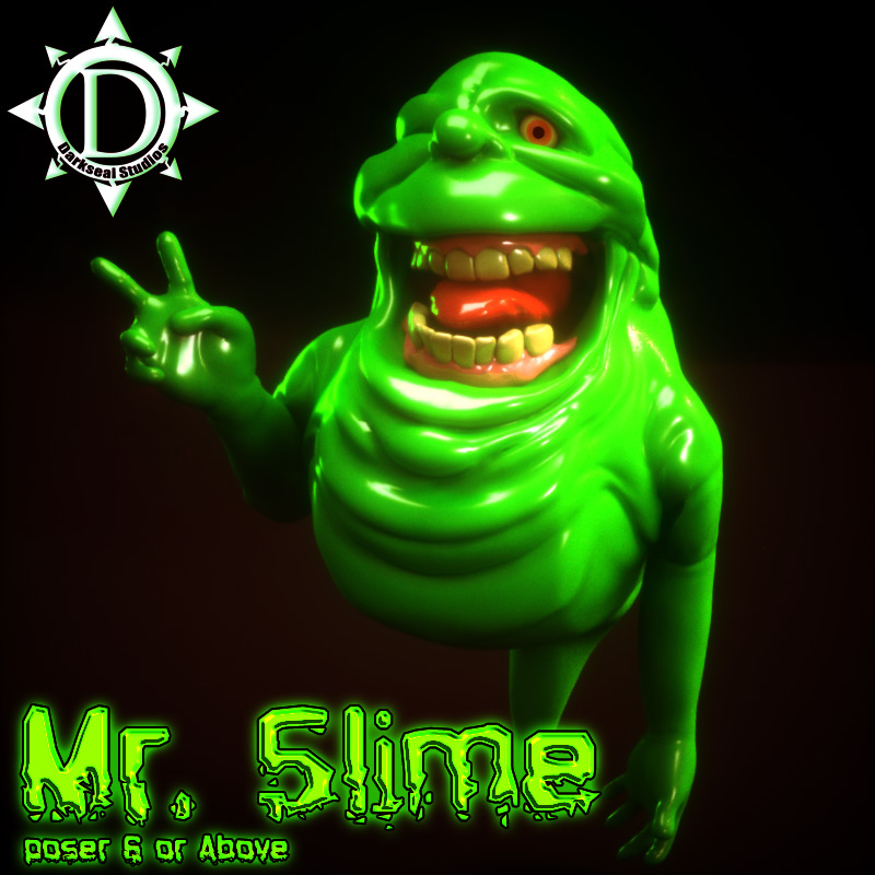 Mr Slime by: DarksealDigi-Mig, 3D Models by Daz 3D