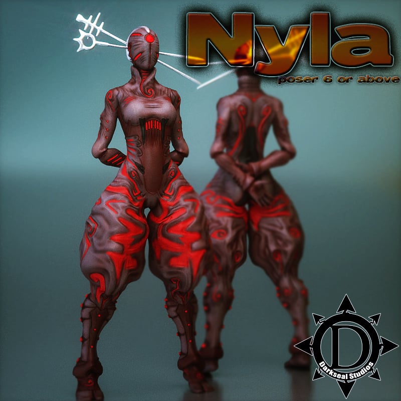Nyla by: DarksealDigi-Mig, 3D Models by Daz 3D