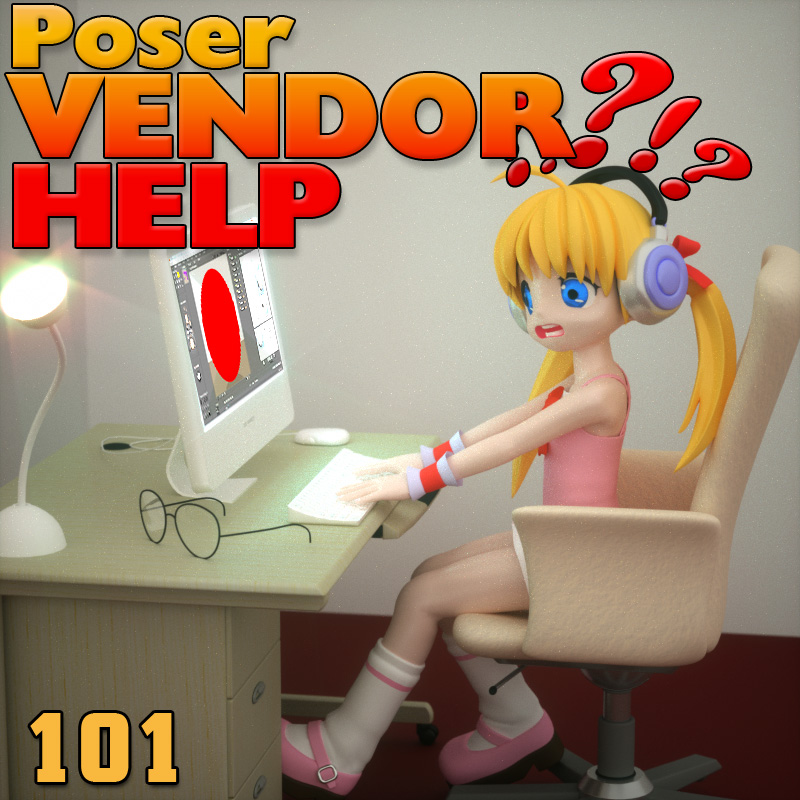 Poser Vendor Help 101 by: DarksealDigi-Mig, 3D Models by Daz 3D